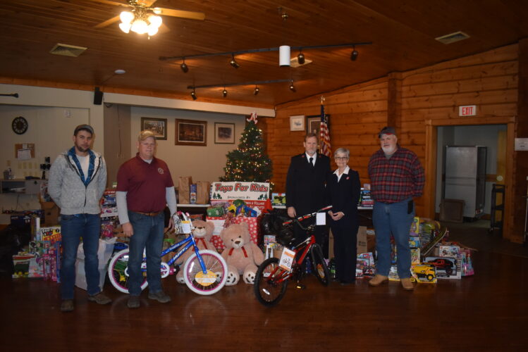 Local association donates gifts to Salvation Army News, Sports, Jobs